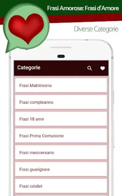 Frasi Amore android App screenshot 9