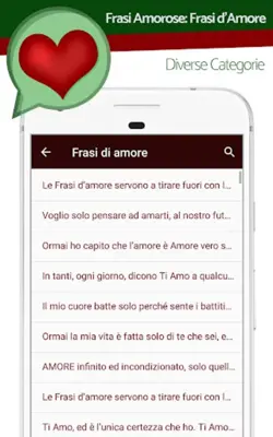 Frasi Amore android App screenshot 3