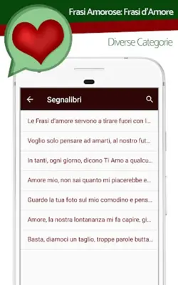 Frasi Amore android App screenshot 5