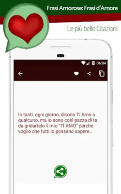 Frasi Amore android App screenshot 6